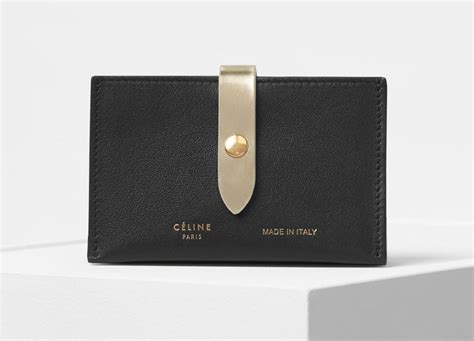 celine card holder brown|celine card holder wallet.